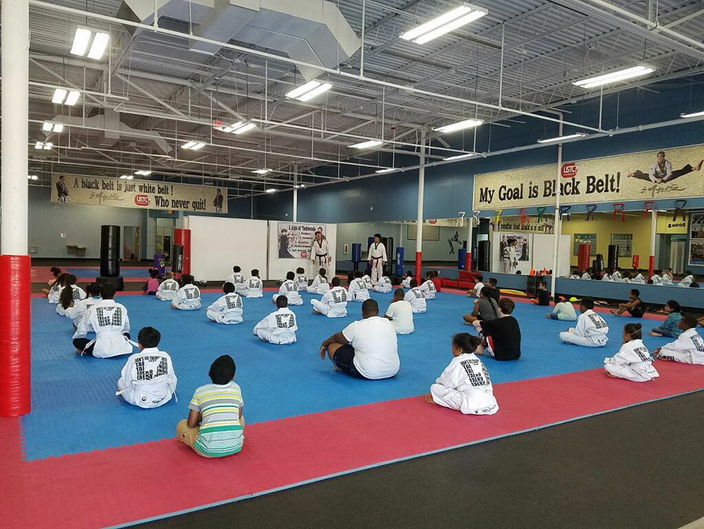2018 Summer camp Taekwondo class