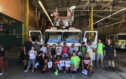 2018 Summer camp at the cranston fire department